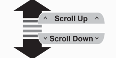 Voting Instruction Step 4 - You can scroll through the list by scroll up and scroll down.
